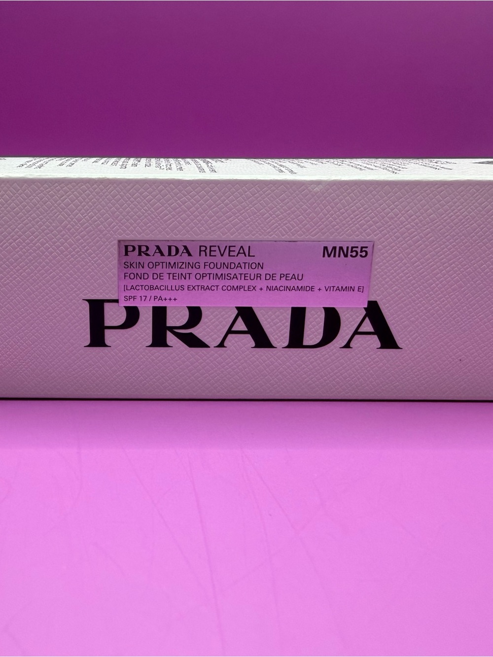 PRADA Reveal MN55 Skin Optimizing Foundation -